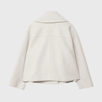 Chic Double-Breasted Cropped Jacket