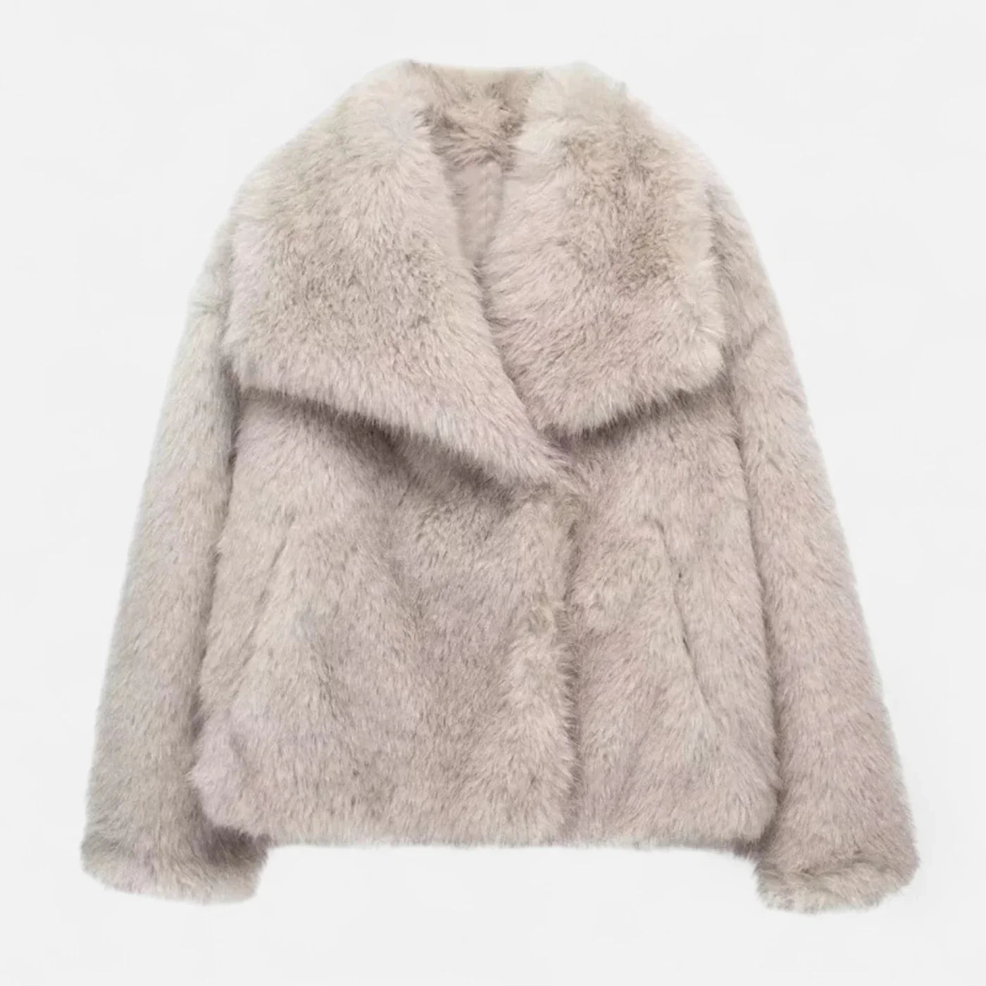 Soft Faux-Fur Winter Coat
