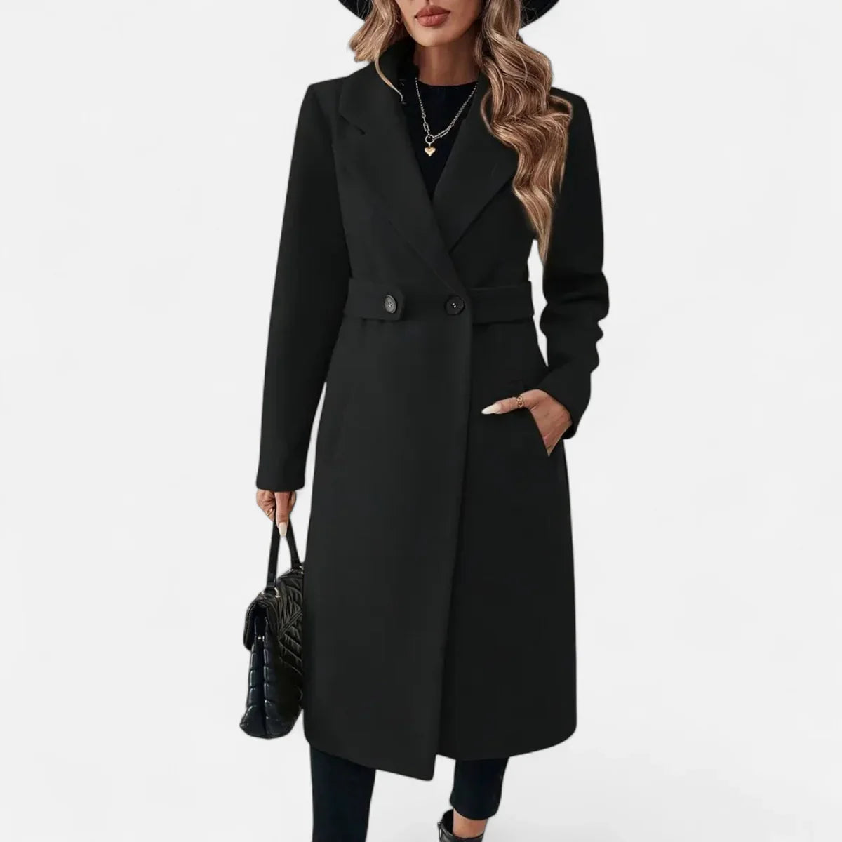 Long Belted Coat
