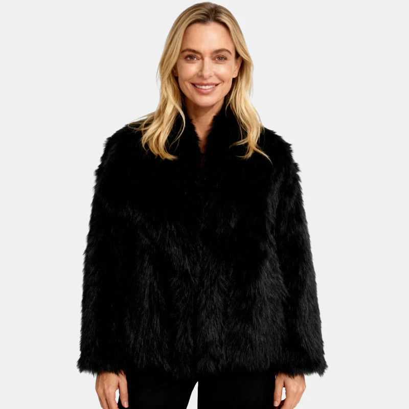 Soft Faux-Fur Winter Coat
